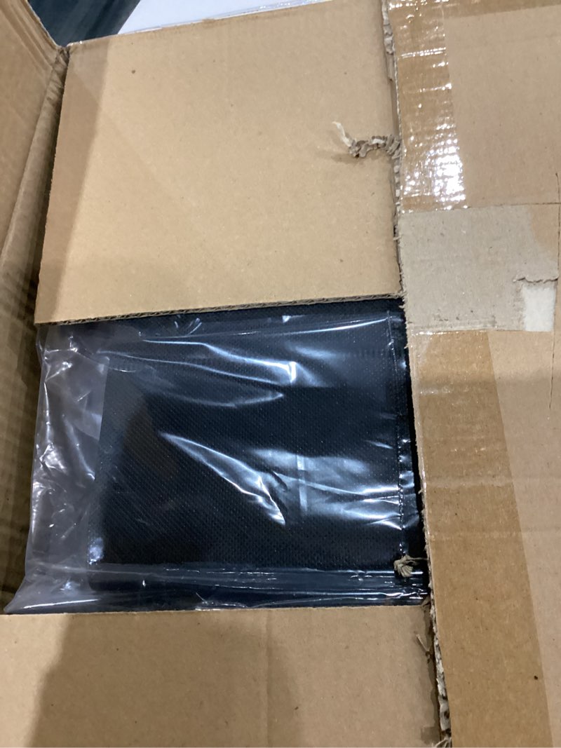 Condition photo showing As Is for Mavivegue 9 Cube Storage Organizer, Closet Organizers and Storage, Cube Storage Shelf, Easy to Assemble with Storage Drawers, DIY Closet Cube Organizer for Living Room, Bedroom, Dorm Room-Black Black 9-Cube