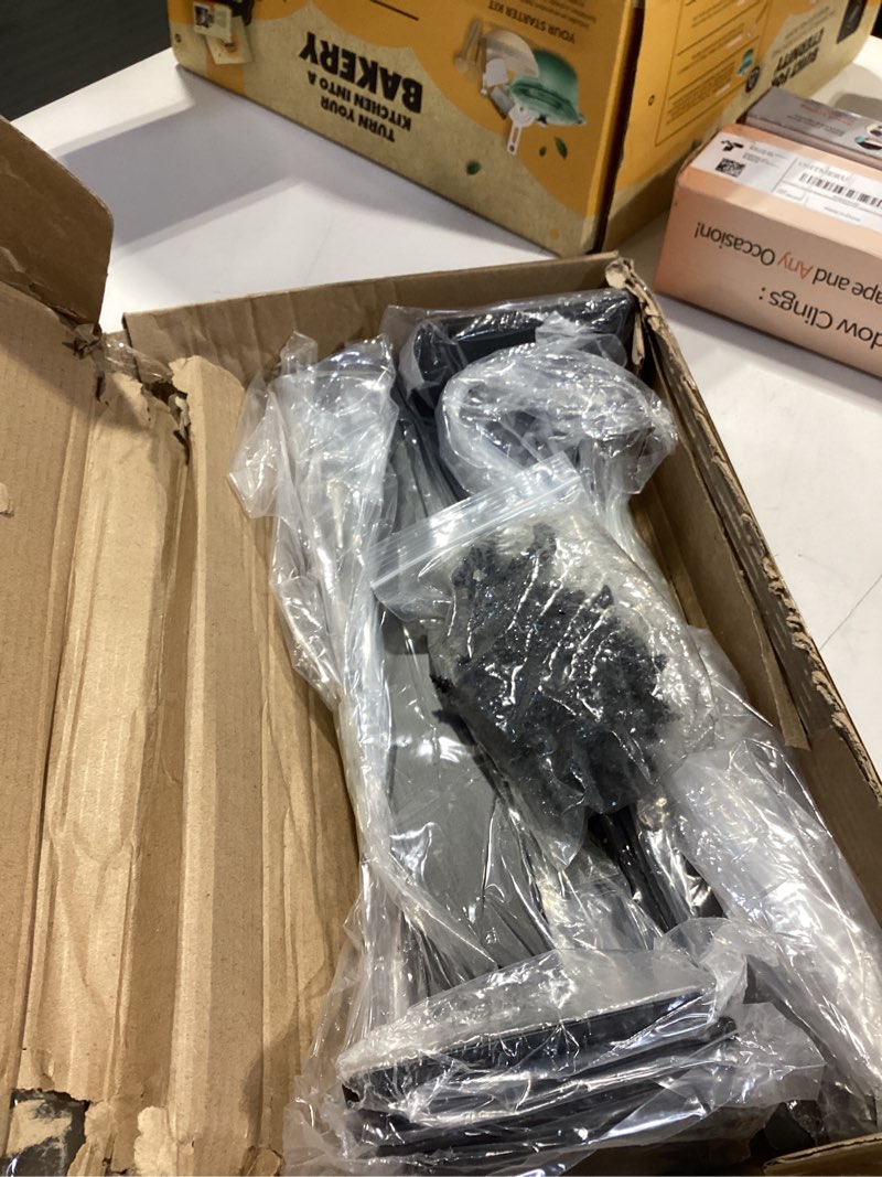 Condition photo showing Good Condition for 8 pack - 11 inch black hidden l shelf bracket (1/5 inch thicked) iron floating shelf brackets rustic industrial metal brackets for shelf support black 8 pack 11 inch
