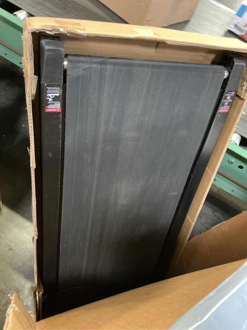 Condition photo showing As Is for Walking Treadmills Pad with Handles,Under Desk Treadmills with Removable Handle 2.5HP for Home and O