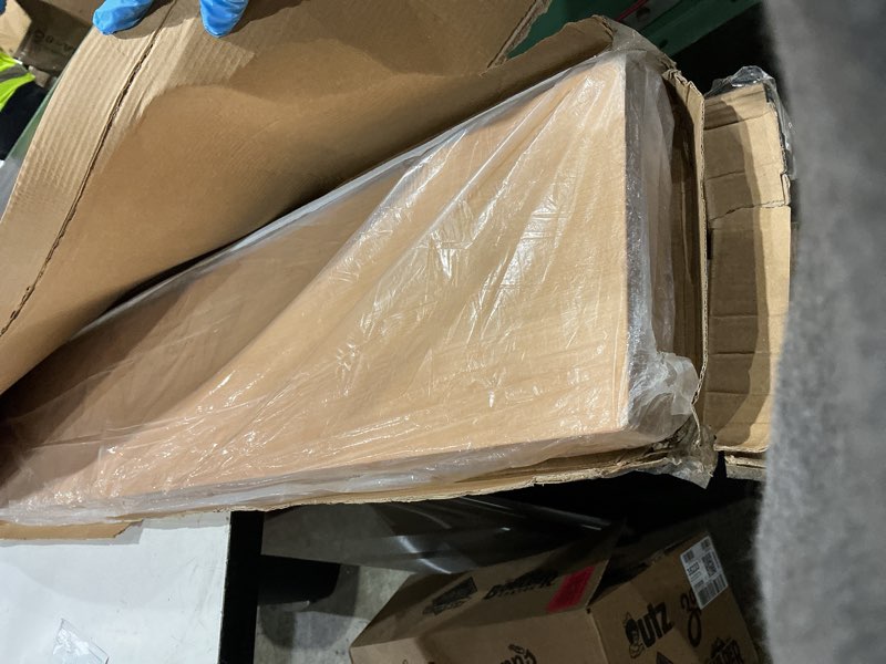 Condition photo showing Good Condition for flyjoe floating shelves for wall, usa-sourced brich wood 48 inch long wall shelves, natural wooden mounted picture ledge shelf, nursery book storage shelf kids bookshelf, display shelf for bathroom 48''w, 1pack usa-sourced brich wood