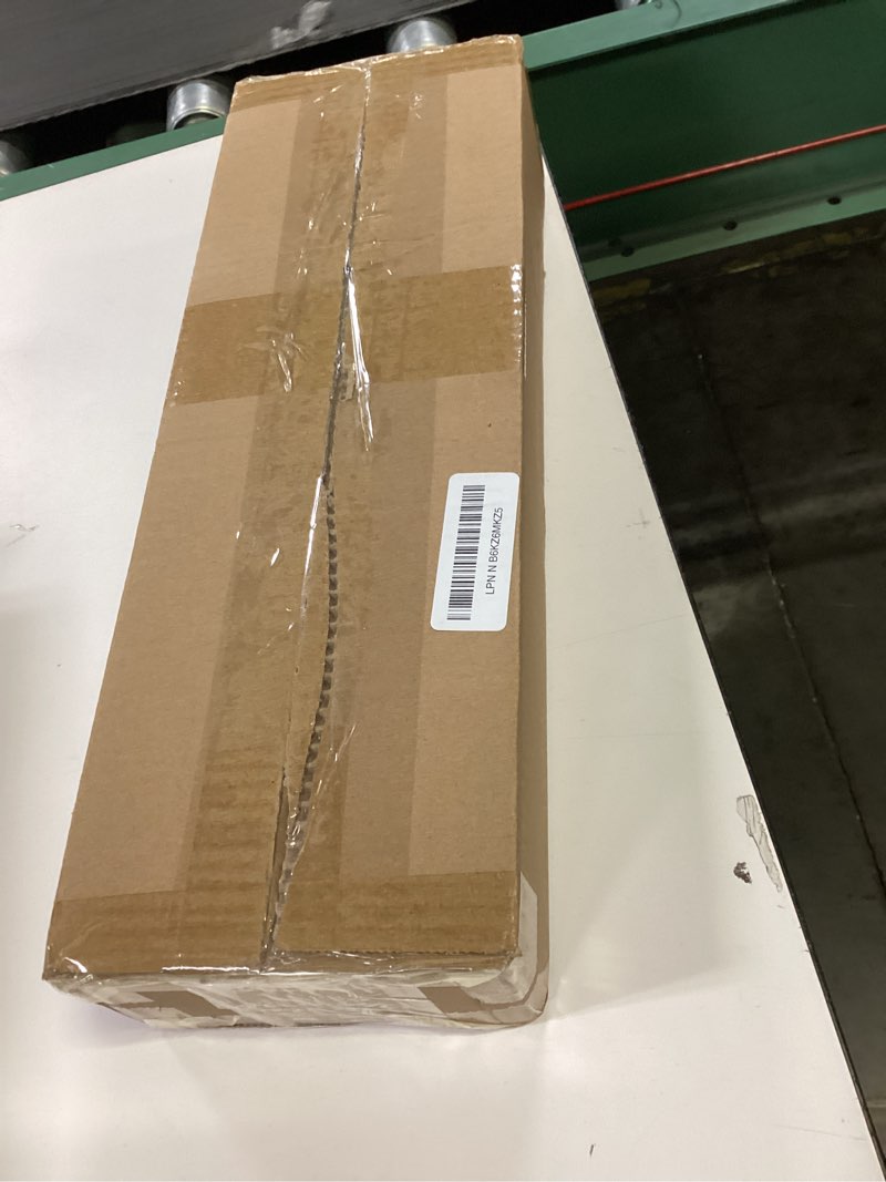 Condition photo showing New/Like New for Meangood Spice Rack Shelf for Kitchen Stove, Over the Stove Shelf with 4 Hooks Extra Storage Countertop, Rustic Wood & Solid Metal Commbined Stove Shelf for Storage Seasoning, Easy to Assemble