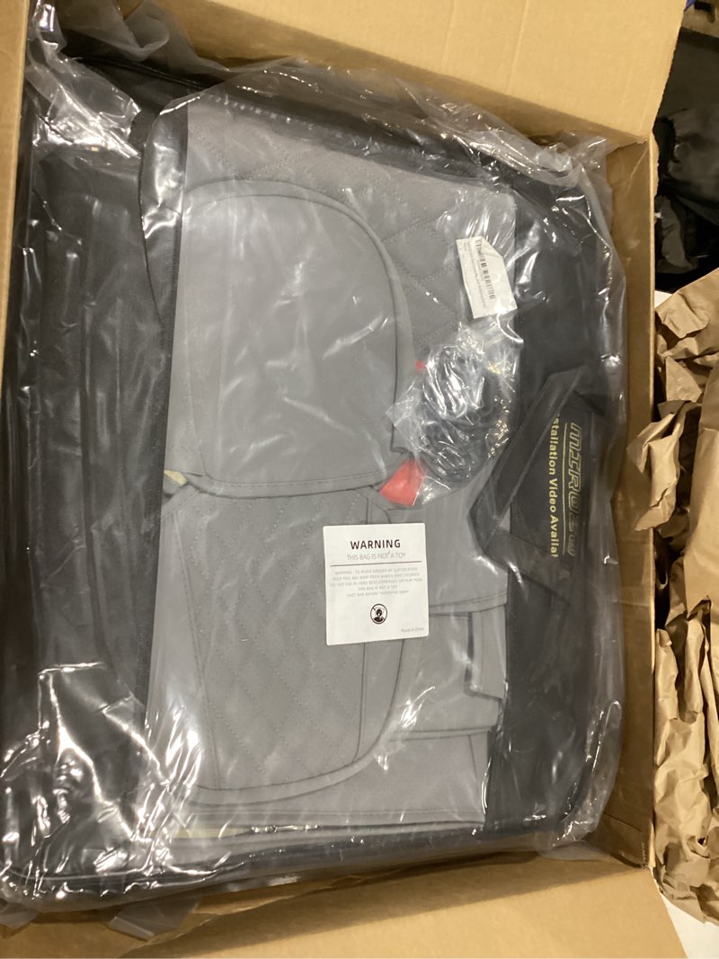 Condition photo showing New/Like New for MIROZO Ram Seat Covers,Waterproof Truck Seat Covers Fits for 2009-2025 Dodge Ram 1500 2500 3500 Crew Quad Regular Cab Pickup Cushions Compatible with Split Bench 40/60(Gray,Full Set Flat Back) Gray Full Set?Flat Back)