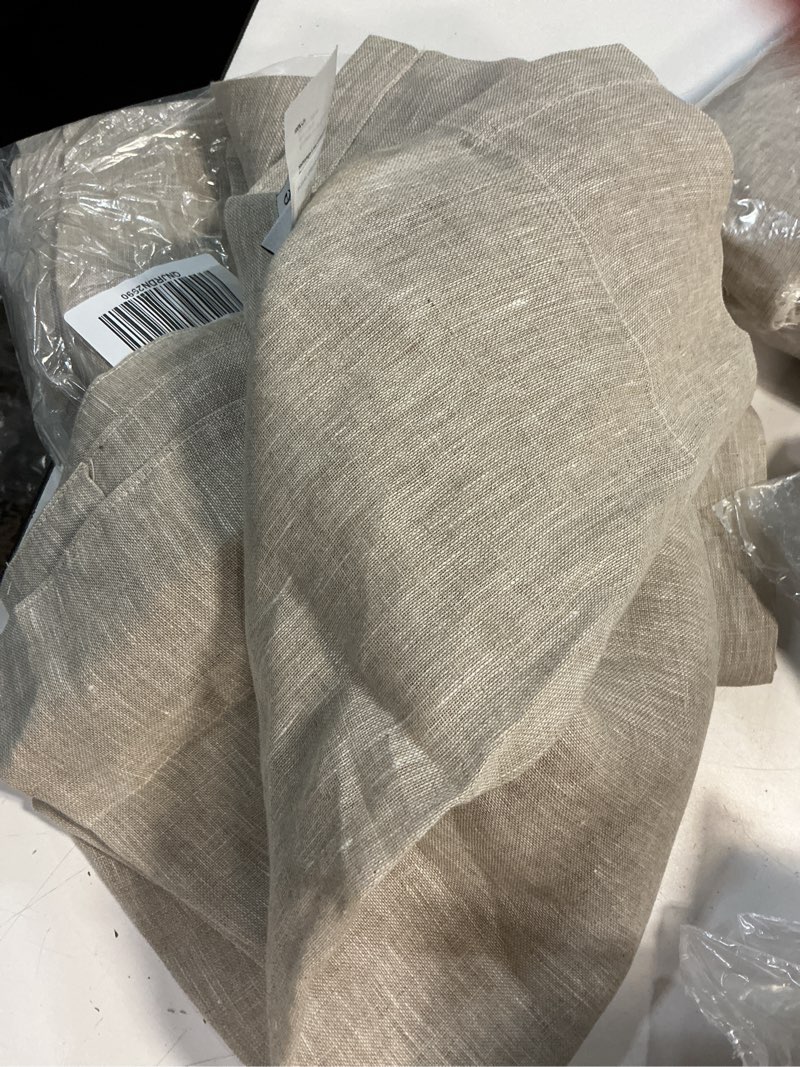 Condition photo showing As Is for quince sheet curtisns set of 2 48”x84”