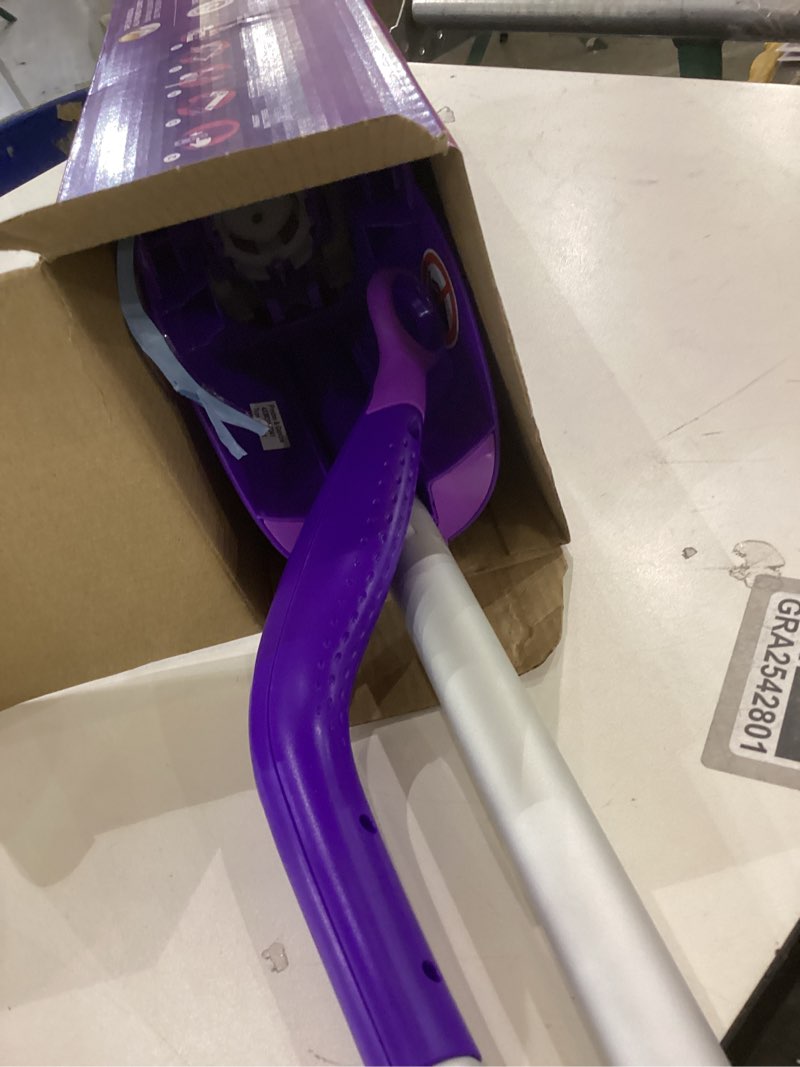 Condition photo showing As Is for Swiffer WetJet Hardwood and Floor Spray Mop Cleaner Starter Kit, Includes: 1 Power Mop, 10 Pads, Cleaning Solution, Batteries