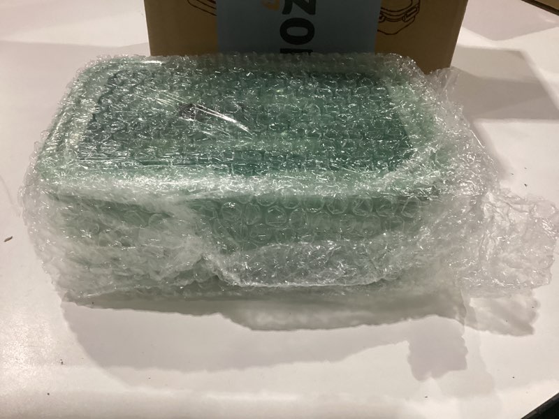 Condition photo showing New/Like New for mfacoy 3 pack bento boxes for adults/kids, 1100 ml bento lunch box with spoon & fork, lunch box containers, bento box for dining out, work, picnic, bpa-free, microwave & dishwasher safe