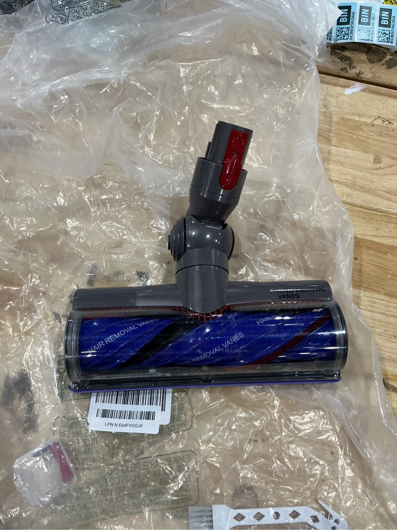 Condition photo showing As Is for quick-release vacuum head replacement for dyson, motor-head cleaner head brush turbine tool attachment1 pack
