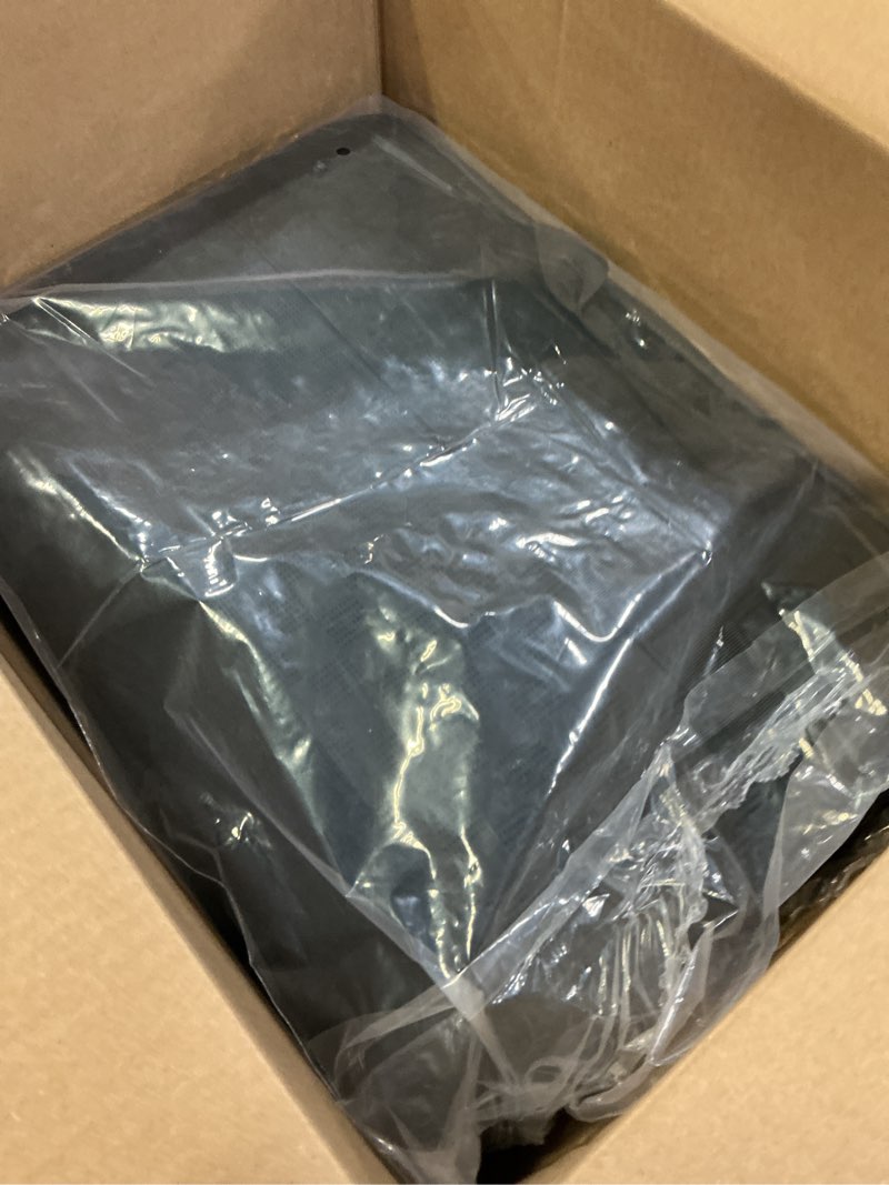 Condition photo showing New/Like New for domiso 17-17.3 inch laptop sleeve business briefcase 17 inch laptop bag waterproof laptop case for men women business office work computer case 17 inch messenger shoulder bag,black 17 - 17.3 inch black