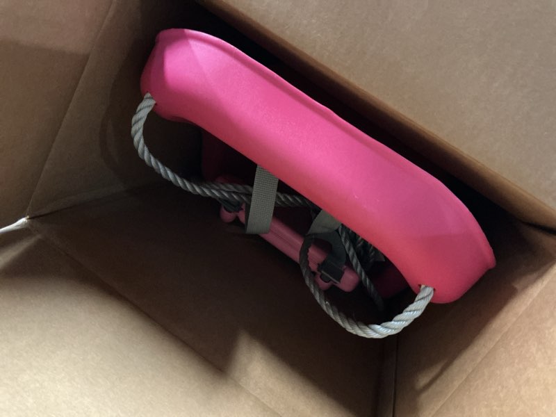 Condition photo showing Good Condition for little tikes 2-in-1 snug 'n secure swing magenta magenta swing