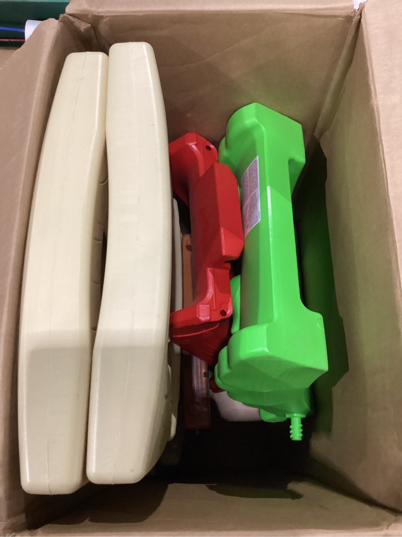 Condition photo showing New/Like New for little tikes hide and seek climber red/cream/green, 1 - 4 years