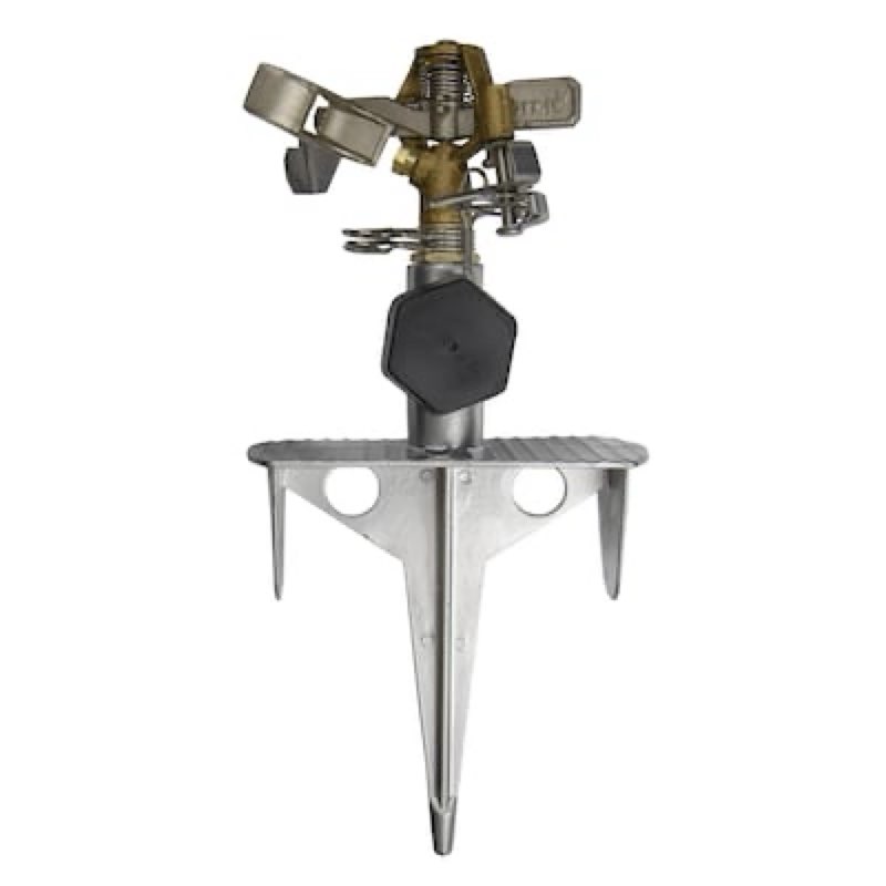 orbit 6200-sq ft impulse spike lawn sprinkler