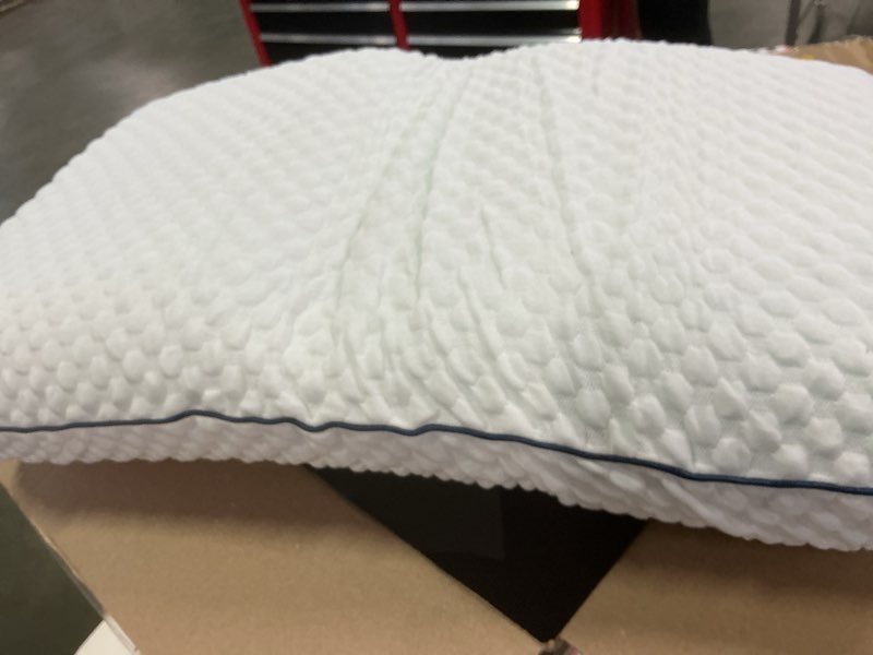 Condition photo showing Good Condition for WEEKENDER Gel Memory Foam Camping Pillow - Travel Essentials & Must Haves - Camping Gear & Accessories - Contouring Neck Support - Small Size Compatible for Car, Airplane, and Beach - 1 Pack Camping 1 Pack