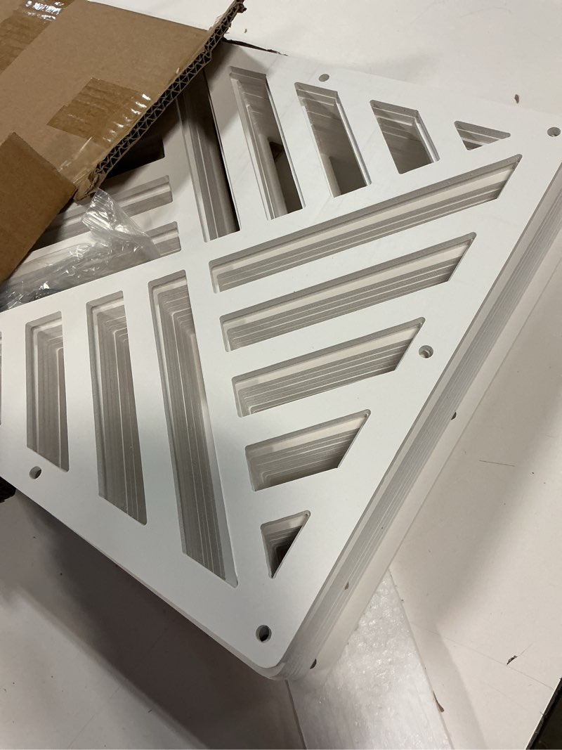 Condition photo showing Good Condition for BMIDRUT 12Pcs/Set Hanging Room Divider White DIY Panel Screens Partition Wall Dividers Room Decorative with All Accessories 11.4x11.4 Inch (M6)