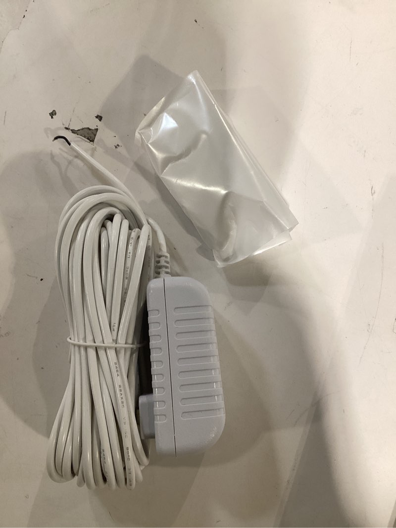 C Wire Adapter for Amazon Nest Thermostat 24V Transformer Power Supply Compatible with Ecobee Ring Doorbell Sensi Eufy Plug in Smart Power Connector 26ft Long Charger Cord