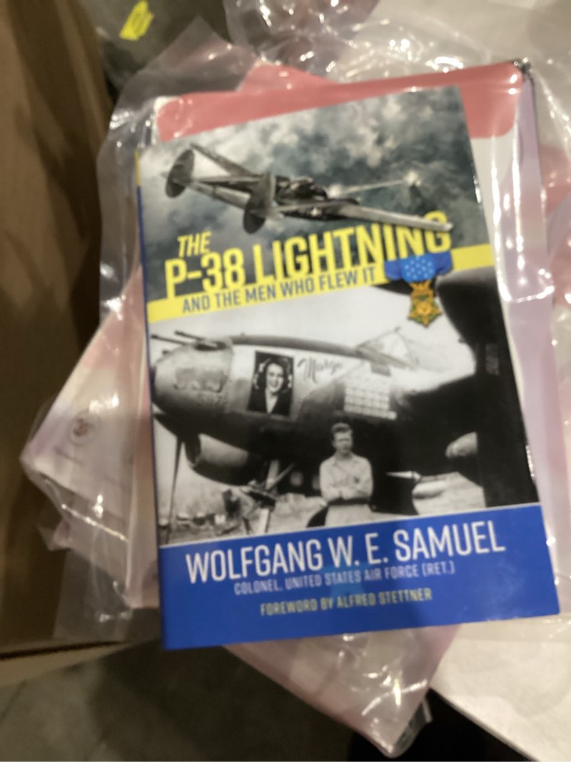 Condition photo showing New/Like New for The P-38 Lightning and the Men Who Flew It