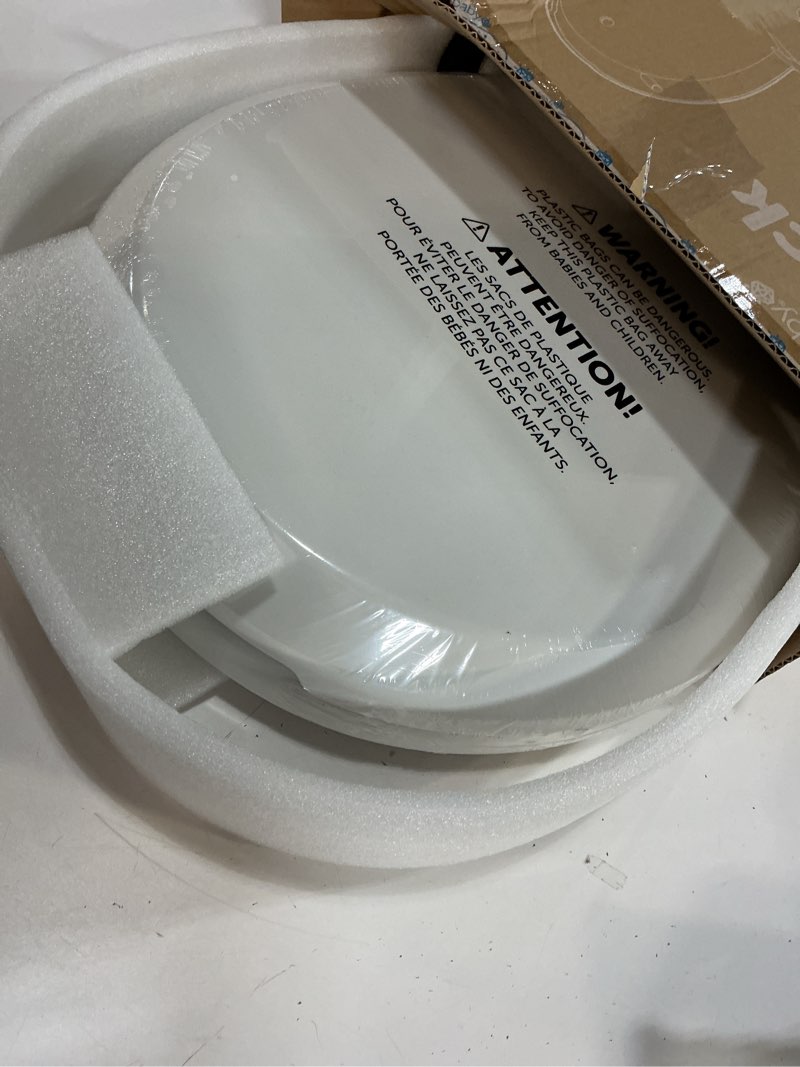 Condition photo showing Good Condition for quick flip toilet seat with built-in potty & splash guard for toddler training, slow close - jool baby (round)