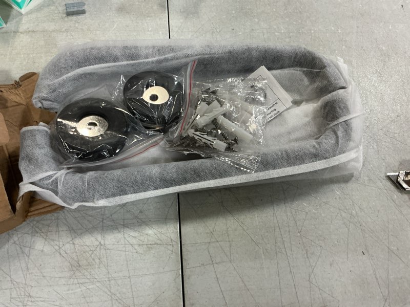 Condition photo showing As Is for HouseAid 3.3FT Industrial Pipe Wall Handrail, Farmhouse Stairway Railing with 1-1/4 Inch Diameter Pi