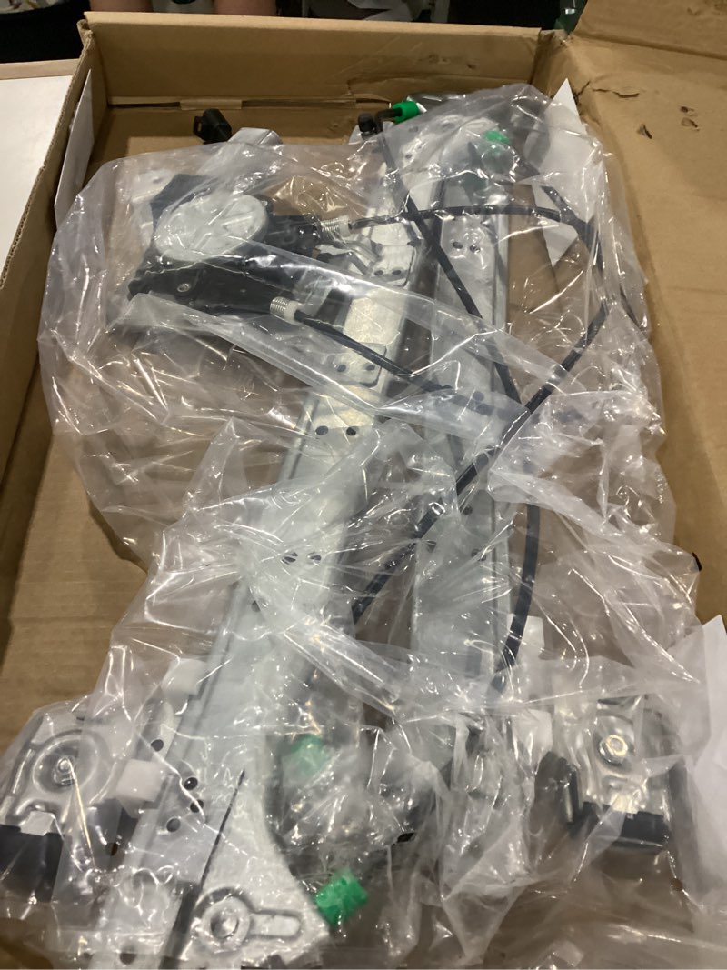 Condition photo showing Good Condition for rear driver side power window regulator with motor (2 pins) fit for 2001-2006 chevrolet silverado 1500 3500, avalanche suburban gmc sierra 1500 2500 3500 yukon xl cadillac escalade, 741-578