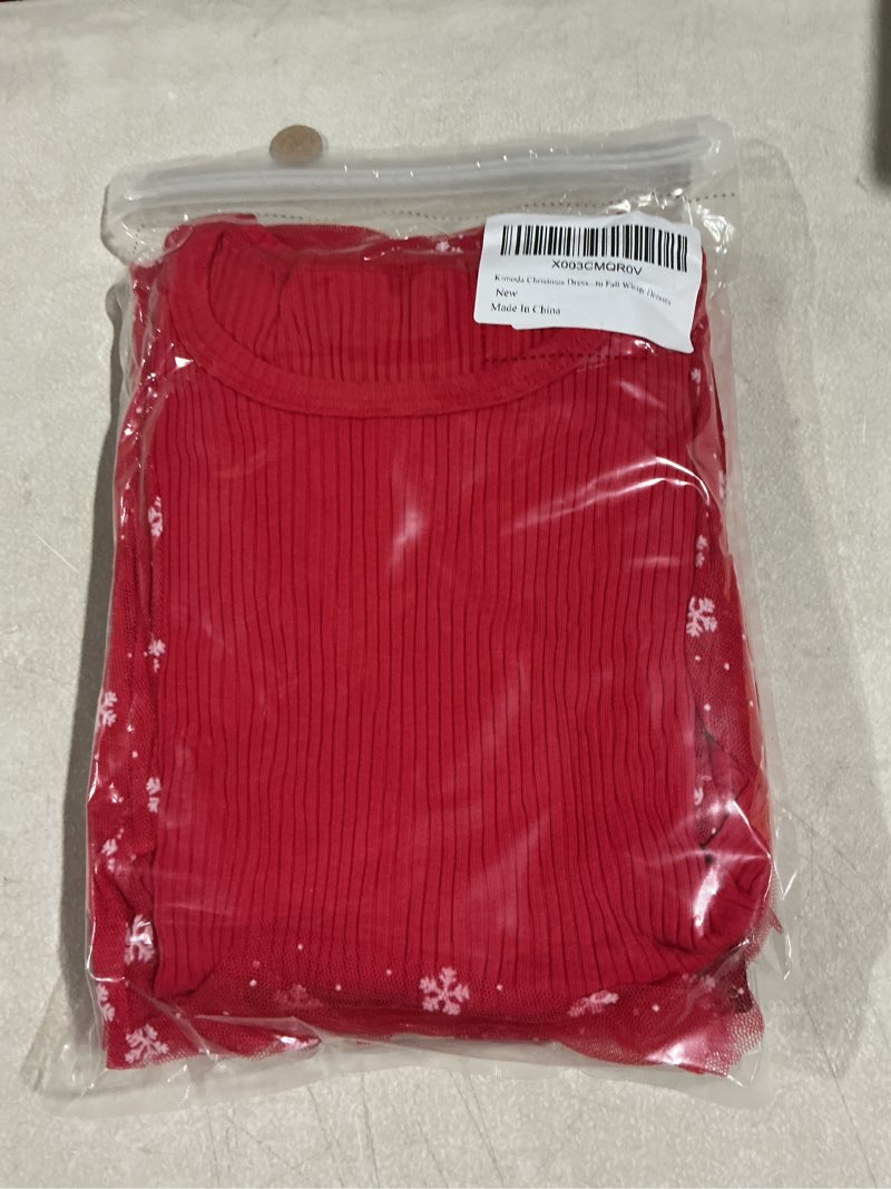 Condition photo showing New/Like New for Toddler Girl Dresses Long Sleeve Tutu Dress Fluffy Tulle Fall Winter Pink Black Dresses 4-8 Years Old 6-7 Years Red-xmas