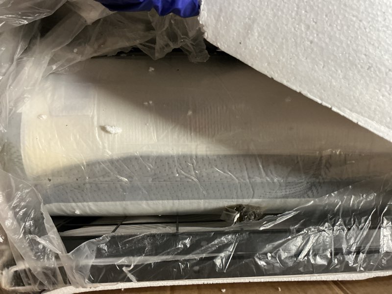 Condition photo showing Good Condition for karcog rollaway bed with mattress for adults, folding bed with memory foam mattress and sturdy metal frame, cot size portable guest bed on wheels with storage cover, 75” x 31” 75" x 31" modern