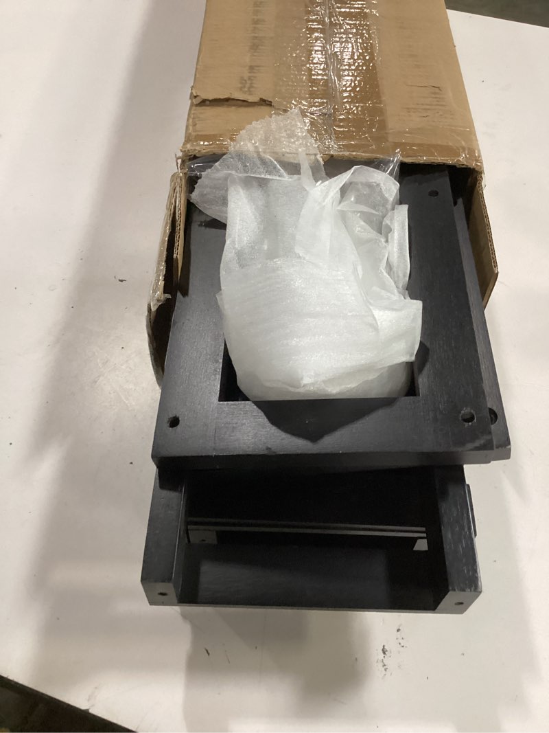 Condition photo showing New/Like New for Domax Bamboo Bathroom Shelf 3-Tier Wall Mount Storage Rack Multifunctional Adjustable Layer Free Standing Over Toilet Utility Shelves Living Room Kitchen (Black)