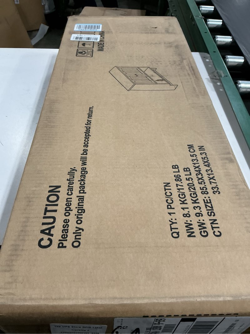 Condition photo showing New/Like New for Bathroom Cabinet, White Bathroom Wall Cabinet with 2 Doors and Adjustable Shelf, Wall Mount, Towel Rack, Over The Toilet Storage Cabinet, Medicine Cabinet Bathroom Wall Cabinet White