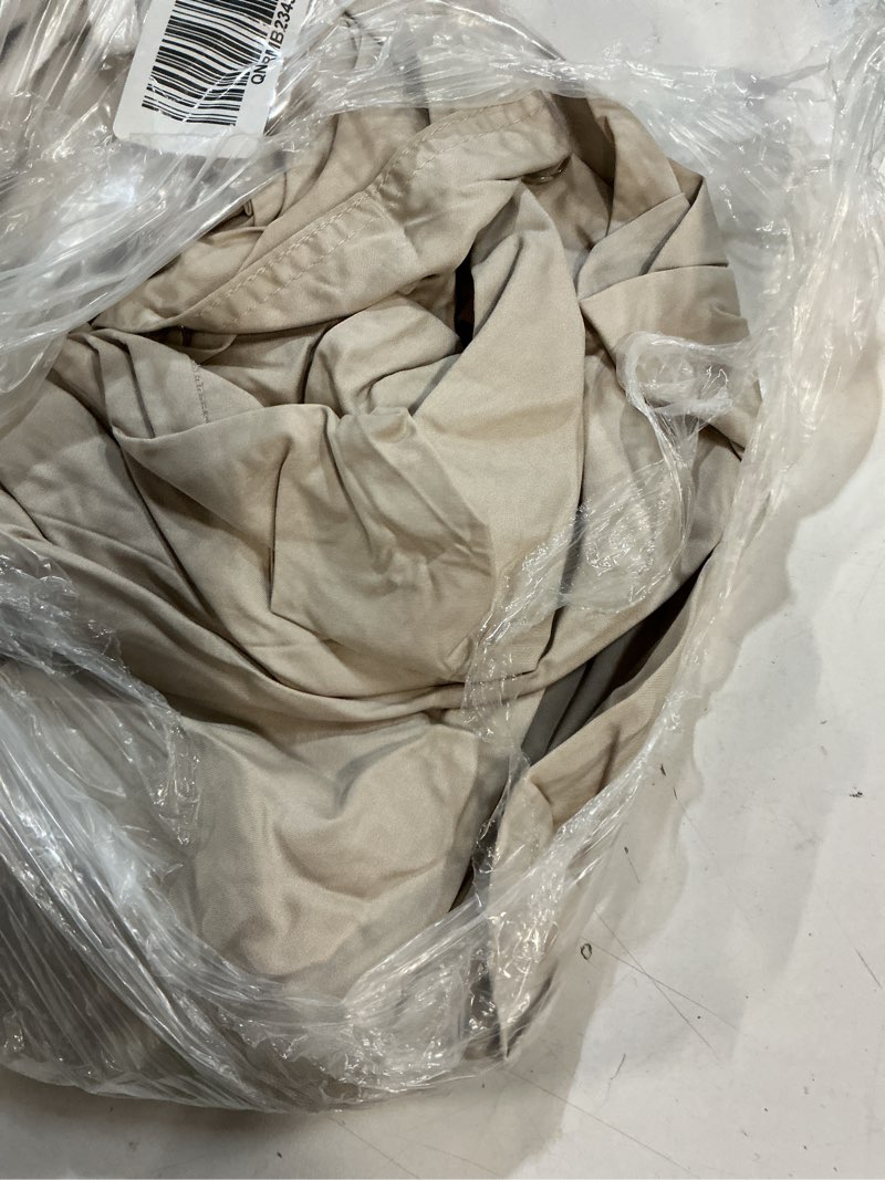 Condition photo showing Good Condition for bamboo duvet cover, king/cal king, sand