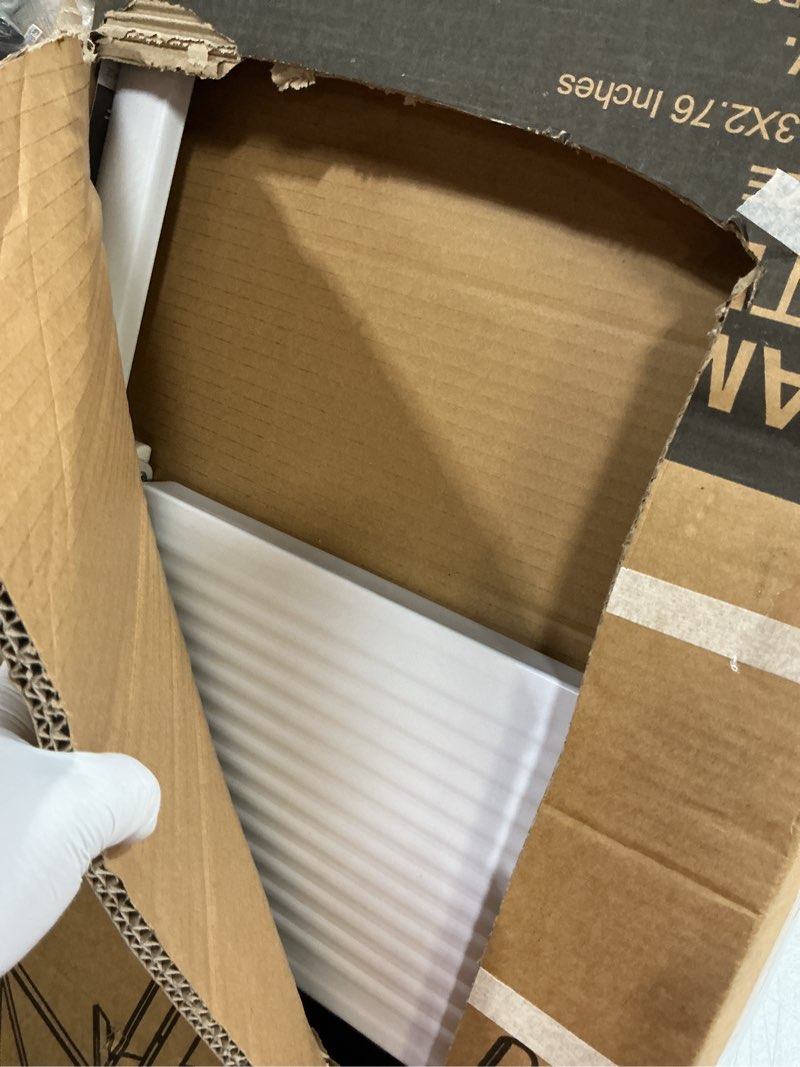 Condition photo showing Good Condition for 4 step ladder, diamondforge folding step stool with wide anti-slip pedal, anti-slip feet and handgrip, sturdiest steel construction, steel ladder for home, white white 4 step