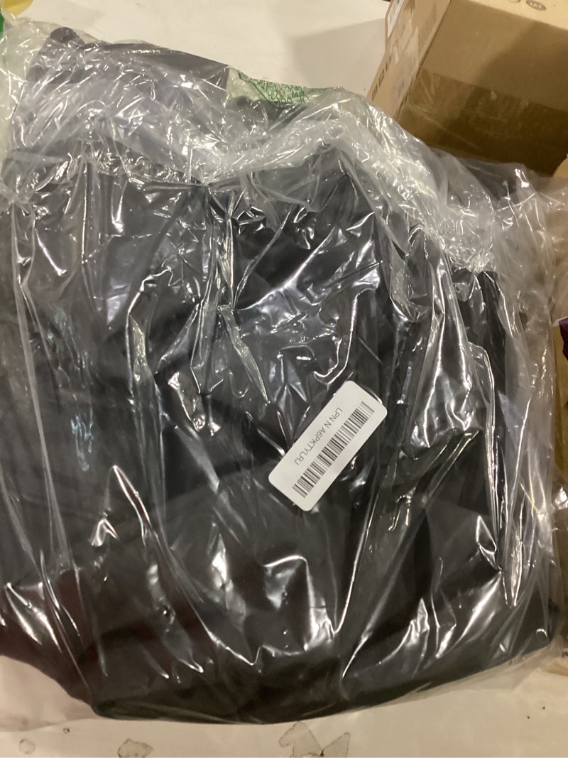 Condition photo showing Good Condition for SunPatio Grill Cover 55 Inch, Outdoor Heavy Duty Waterproof Barbecue Gas Cover, UV & Fade Resistant, All Weather Protection Compatible for Weber Charbroil Nexgrill Kenmore Grills and More, Black 55 Inch black