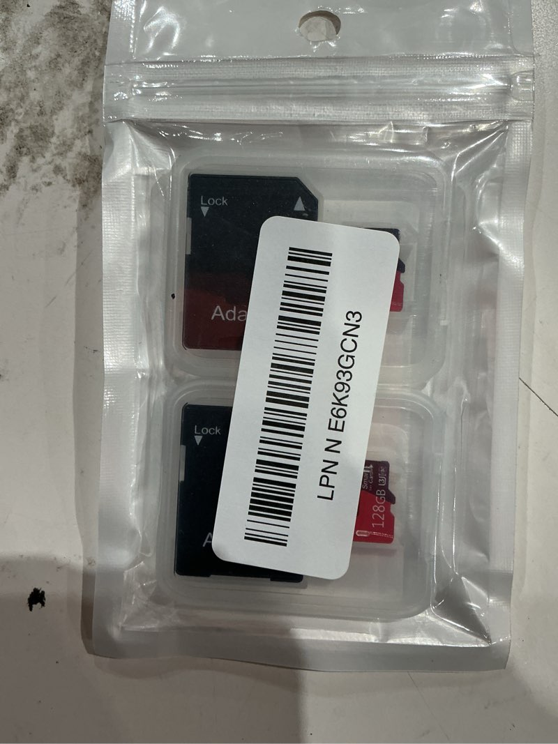 Condition photo showing Good Condition for 2 pack 128gb micro sd card with adapter high speed memory card,c10 a1 memory tf card for camera/dash cam/smartphone/tablet/drone 128gb*2