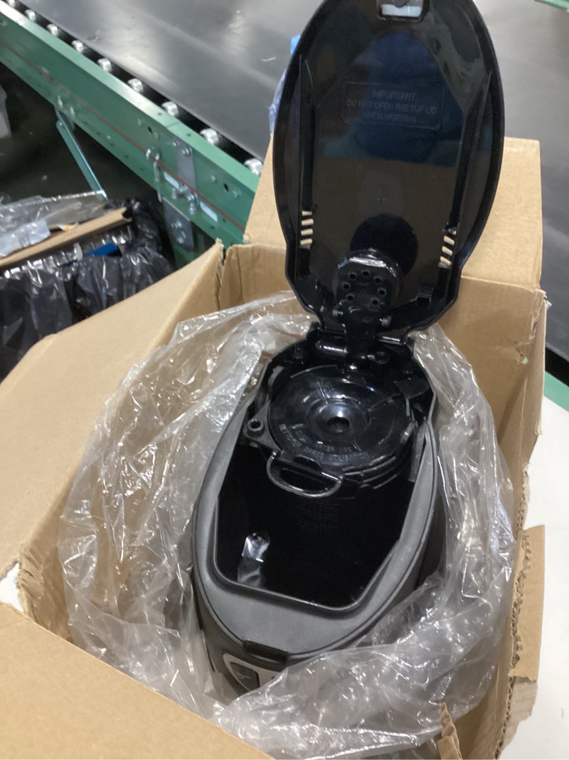 Condition photo showing As Is for Mixpresso 2 in 1 Grind & Brew Automatic Personal Coffee Maker, Automatic Single Serve Coffee Maker with Grinder Built-In and 14oz Travel Mug, Auto Shut Off Function,Black Travel Coffee Maker