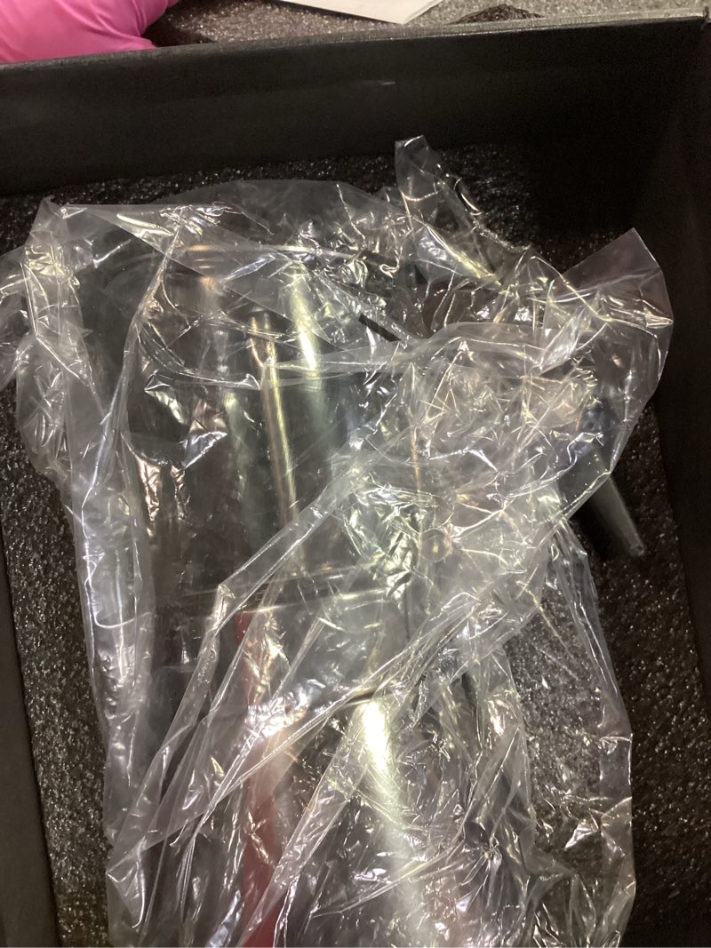 Condition photo showing Good Condition for Geesta Premium Crystal Glass-Top Stovetop Espresso Moka Pot - 4/6/ 9 Cups - Stainless Steel Coffee Maker- 240ml/8.5oz/6 cup (espresso cup=40ml)