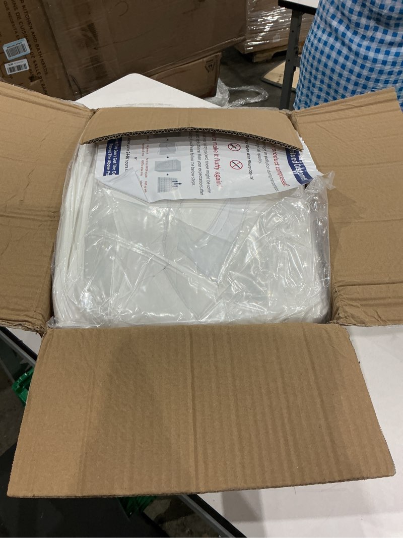 Condition photo showing New/Like New for coonp queen mattress topper, extra thick pillowtop, cooling and plush mattress pad cover cotton top bed topper protector with 8-21 inch deep pocket