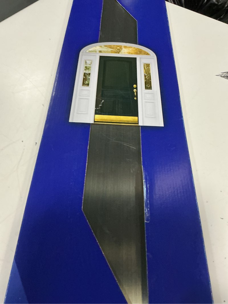 Condition photo showing Good Condition for hardware essentials 851651 hillman 852749-aluminum kick plate-antique brass f...