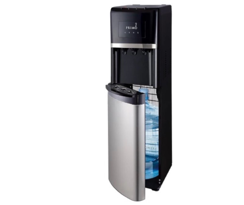 Primo Bottom Loading Water Dispenser, 3 Temp (Hot-Cool-Cold) Water Dispenser for 5 Gallon Bottle w/Child-Resistant Safety Feature [Bright
