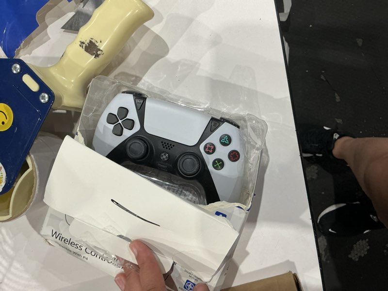 Condition photo showing Good Condition for upgrade for ps4 controller, wireless control for playstation 4 slim pro pc steam with 1200mah, remote with dual vibration motion sensor map button turbo shock alps joystick
