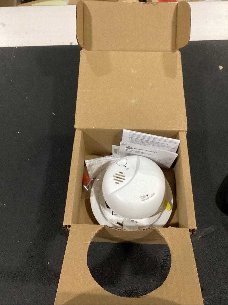 Condition photo showing As Is for First Alert SMICO110, 10-Year Battery Combination Smoke & Carbon Monoxide Alarm, 1-Pack