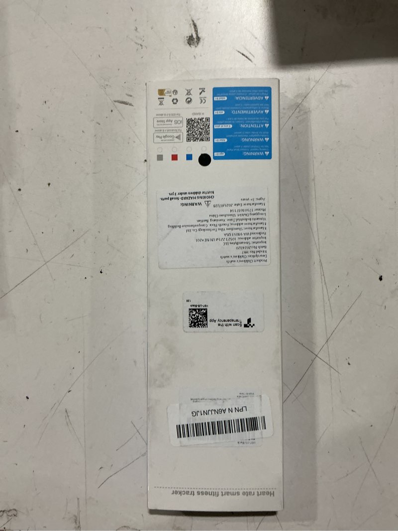 Condition photo showing Good Condition for Smart Watch for Kids Fitness Tracker No Phone/APP Needed,19 Sport Mode,1.5" DIY Dial,IP68 Waterproof,Sleep Monitor,Pedometers,Heart Rate,Great Birthday Gift for Boys Girls Teens 6-14 year Olds (Black)