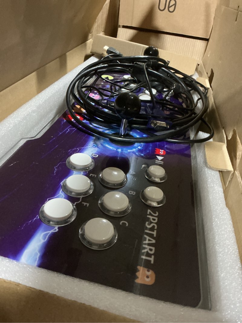 Condition photo showing As Is for regiisjoy 32000 in 1 pandoras box 78s retro arcade game console, 4 player 3d magical modified game, search save delete cheat function, favorite list, one-button combo, 128g tf, 12-grid classification 78s whole