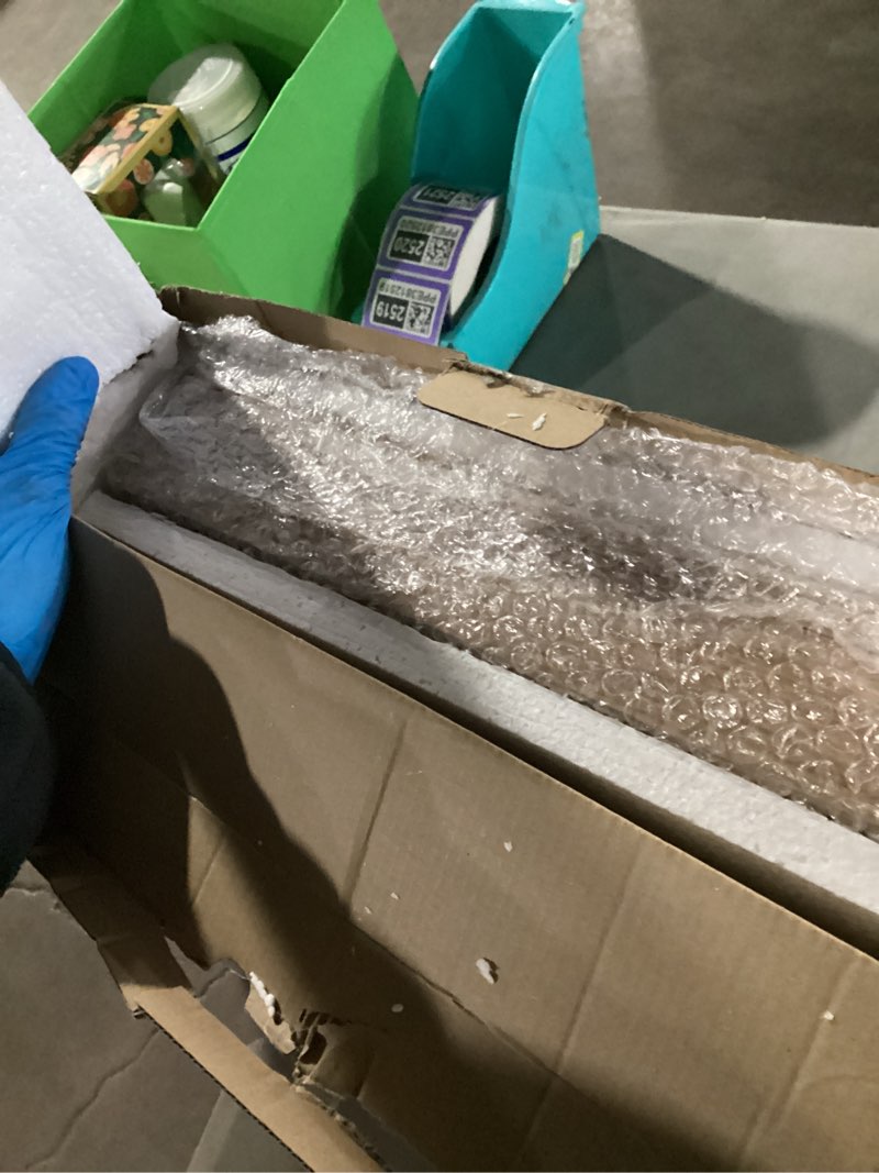 Condition photo showing New/Like New for Love-KANKEI Shadow Box Frame 13x16, Deep Large Shadow Box Display Case with Unique Beads Door and Glass Window, Wood Memory Box for Pictures,Medals,Memorabilia,Collections Natural Natural 13x16