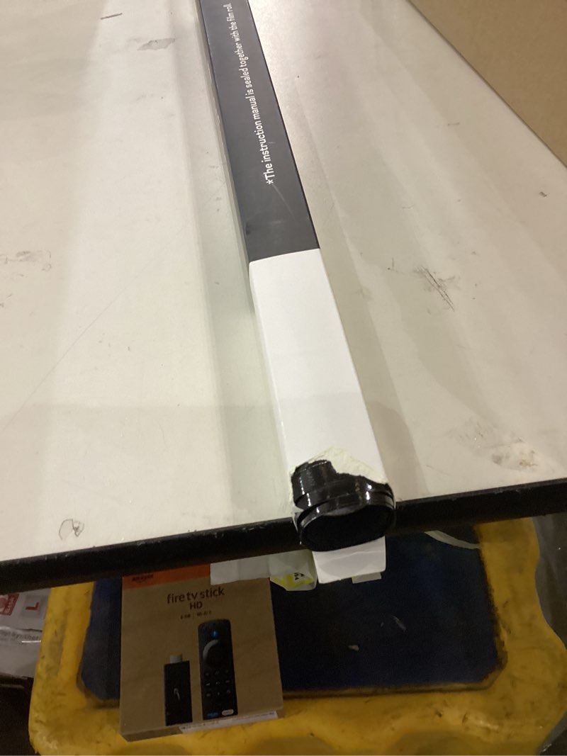 Condition photo showing Good Condition for rabbitgoo Blackout Window Film, Sun Heat Blocking Privacy Cover for Glass, Removable Opaque Room Darkening Dark Black Out Window Covers Tint Shades for Home Day Sleep Light Blocker 23.6 x 78.7 Inches 23.6" x 78.7" Black