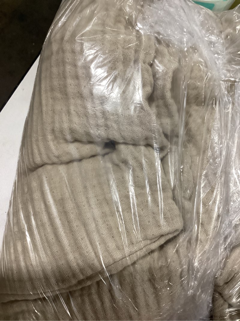 Condition photo showing Good Condition for tan guaze pillow cases only quince