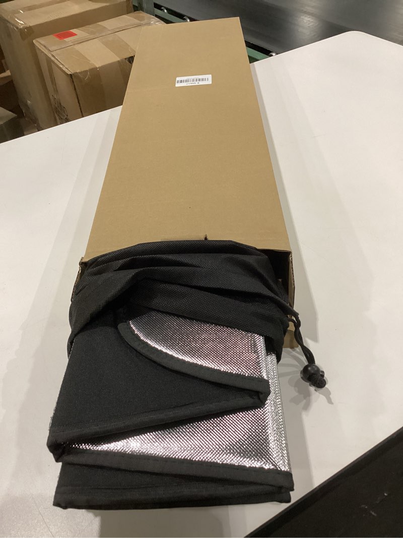 Condition photo showing Good Condition for Windshield Sun Shade for Honda Accord Coupe 2016-2017 with Automatic High Beams. Full Coverage Rearview Mirror Shade for Ultimate Protection 2016-2017 Coupe with Automatic High Beams Shiny Silver (Upgrade)