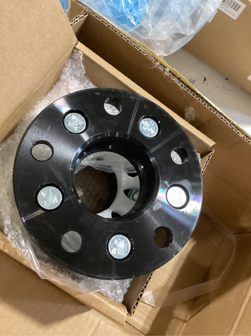 Condition photo showing As Is for similiar product eccpp 4pcs 1.25 inch 5 lug conversion wheel adapters hubcentric 5x4.5 to 5x5 5x114.3 to 5x127 fits for wrangler jk rims on a tj or yj 2002-2013 for liberty wheel adapters please see preview photos
