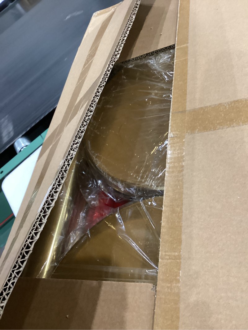 Condition photo showing Good Condition for 4pcs gold stanchion post queue velvet ropes and posts with soild base and 3pcs 5 ft red velvet ropes carpet ropes posts stanchion set crowd control barriers for party supplies gold stanchions 4pcs
