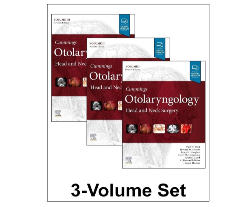 Cummings Otolaryngology: Head and Neck Surgery, 3-Volume Set