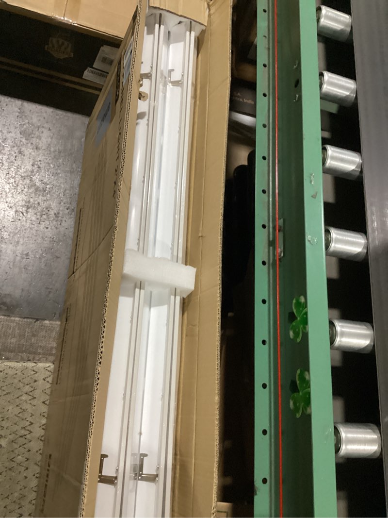 Condition photo showing New/Like New for 2x4 led flat panel light 4 pack, drop ceiling light for office, dimmable led ceiling light, selectable 30w/40w/50w/60w/72w, 3000k/3500k/4000k/5000k/6300k, etl listed, 5-year warranty 2 feet by 4 feet 4