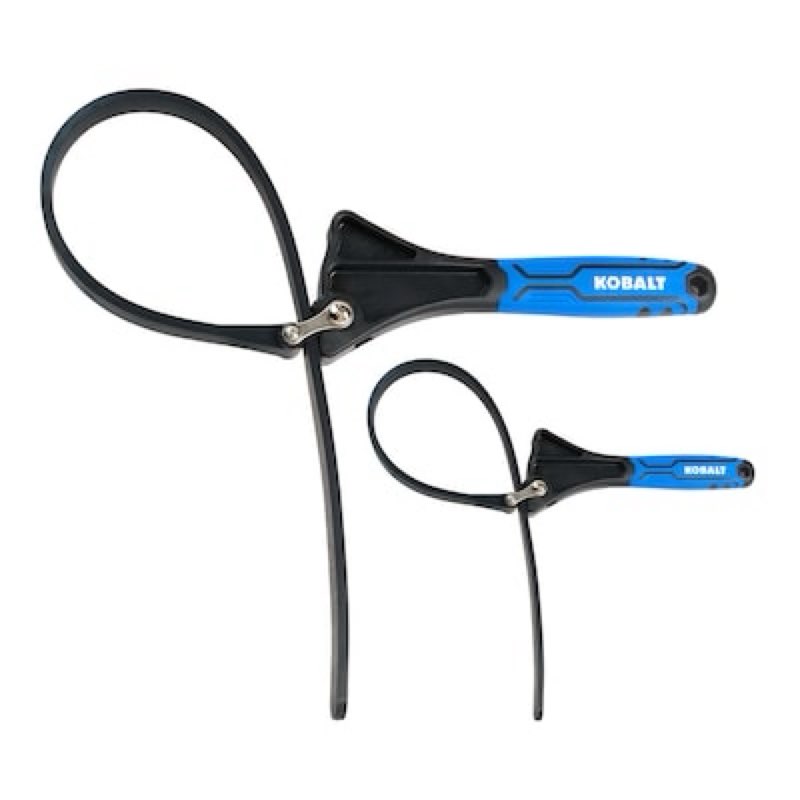 kobalt 6-in 2 -piece plastic strap wrench