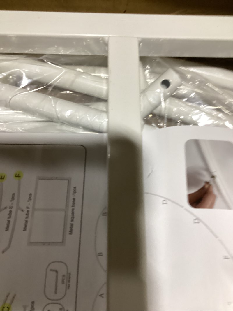 Condition photo showing New/Like New for langxun large size metal balloon arch kit, wedding heart arch stand, love balloon column arch frame for wedding, bridal, valentine's day, engagement and birthday party supplies (white)