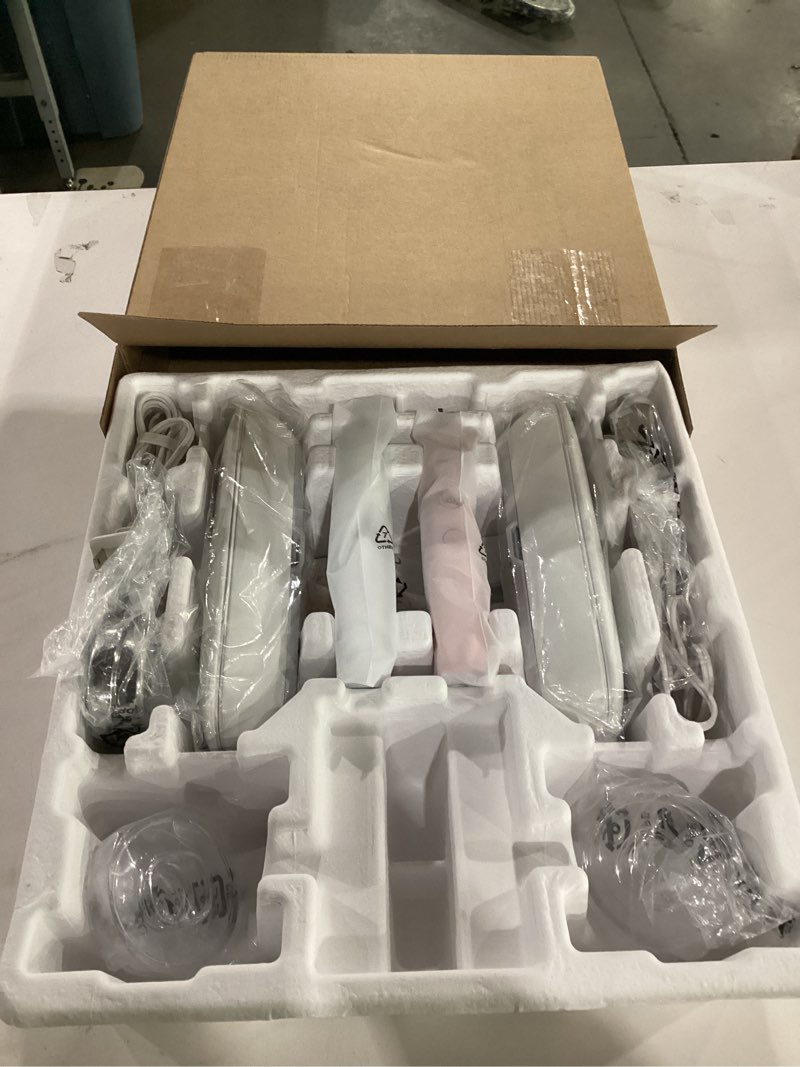 Condition photo showing Good Condition for philips sonicare diamondclean connected electric toothbrush 2 pack, x2 sonic toothbrushes, x2 charging travel cases, x2 a3 brush heads, 12 brushing settings, (pink and white), model hx9912/72 rose and white 1 count (pack of 2)