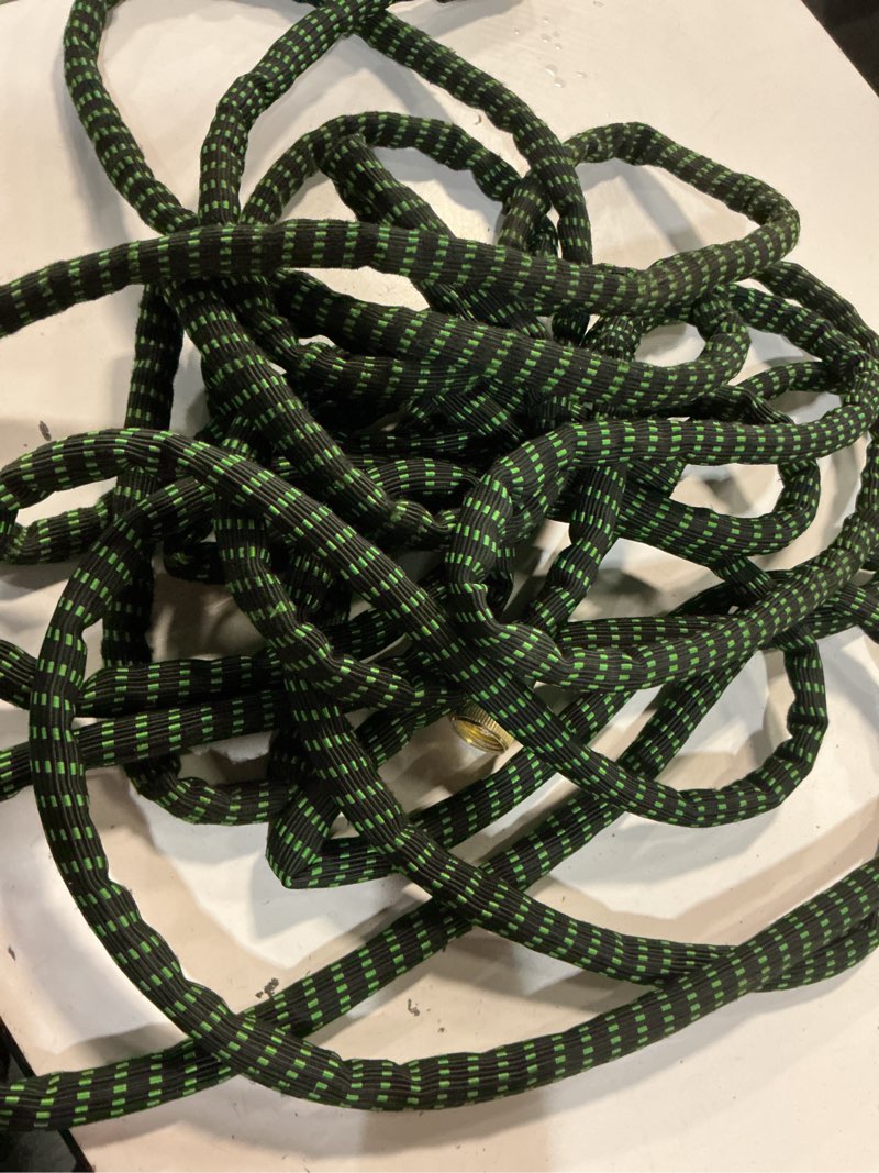 Condition photo showing As Is for flex-able hose xtreme 1-in x 50-ft kink free woven green hose